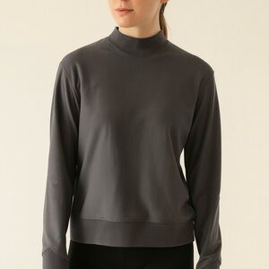 Indyeva Maglia Sweatshirt Gray night Comfy Sporty Athletic Minimalist S